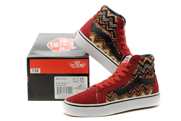 Vans High Top Shoes Women--049